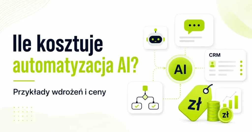 Ile kosztuje automatyzacja AI w firmie? Przykłady wdrożeń i cennik 2026